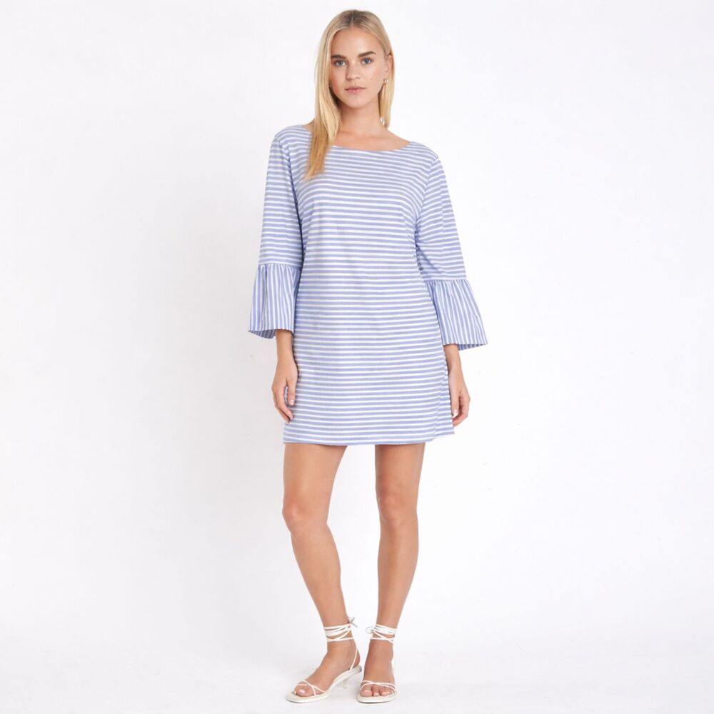 English Factory NWT Cotton Shift Dress with Bell Sleeves. Falls above the knees.